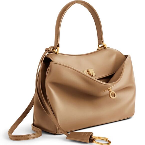 Balenciaga  RODEO HANDBAG MINI IN LATTE NWT - Picture 4 of 5